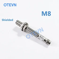 LJ8A3 M8 OTEVN Proximity Sensor Switch DC 6V-36V Inductive Detection Approach LM83002 PNP NPN Normal Open Close Automation PLC
