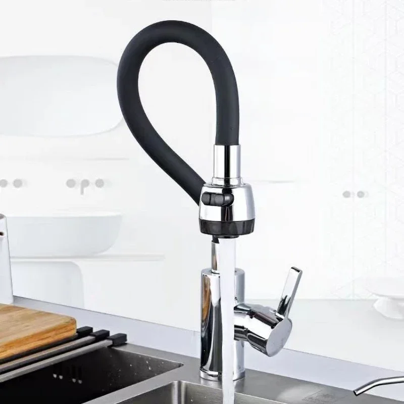 

2-режимные смесители-распылители, универсальные вращающиеся смесители для ванной комнаты, резиновая трубка, кран для горячей и холодной воды, смеситель для раковины с одной ручкой