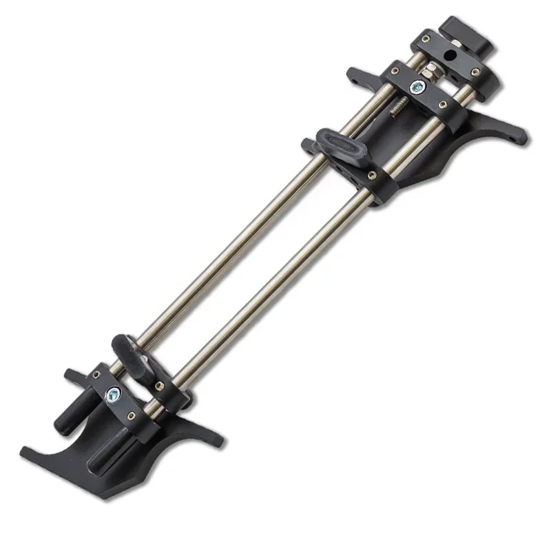 Installation of adjustable stone slit setter vacuum suction cups for joining and leveling granite, stone, marble, slabs