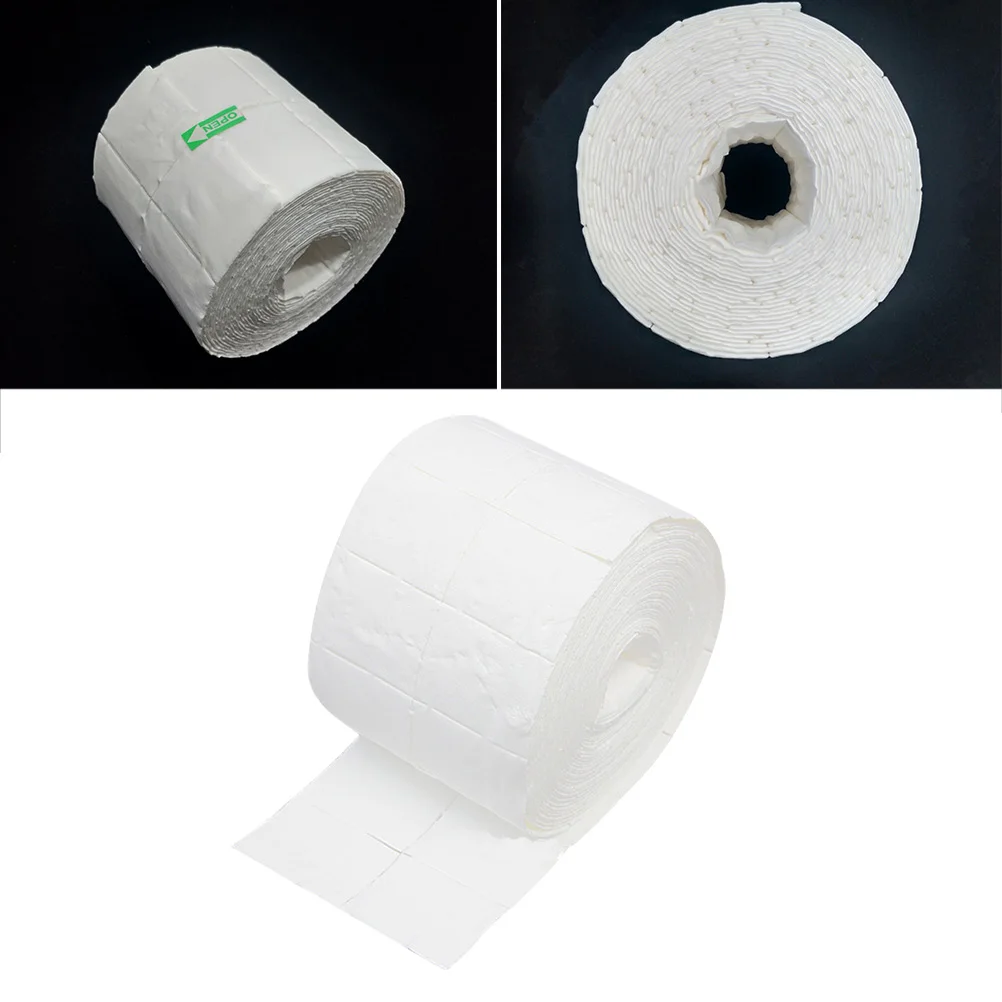 500Pcs Nail Polish Remover Pads Soft Strong Absorbent Disposable Sanitary for Manicure Pedicure Nail Gel Cleaning Tools