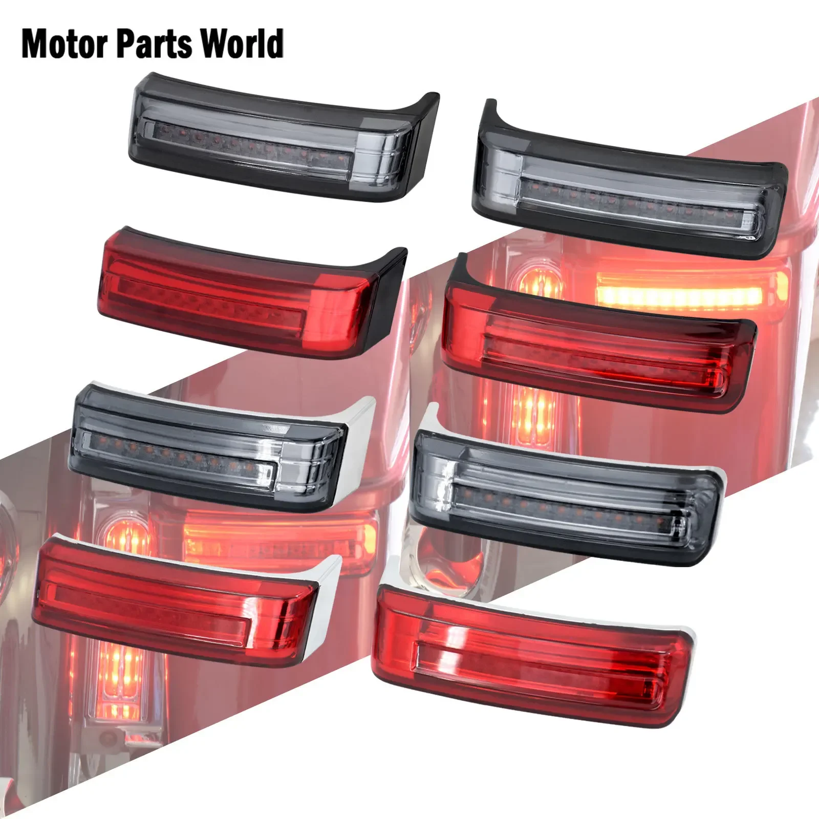 Motocyklowa lampa LED na siodło Światło hamowania do Harley Touring Road King 97-2022 Electra Street Glide CVO Limited