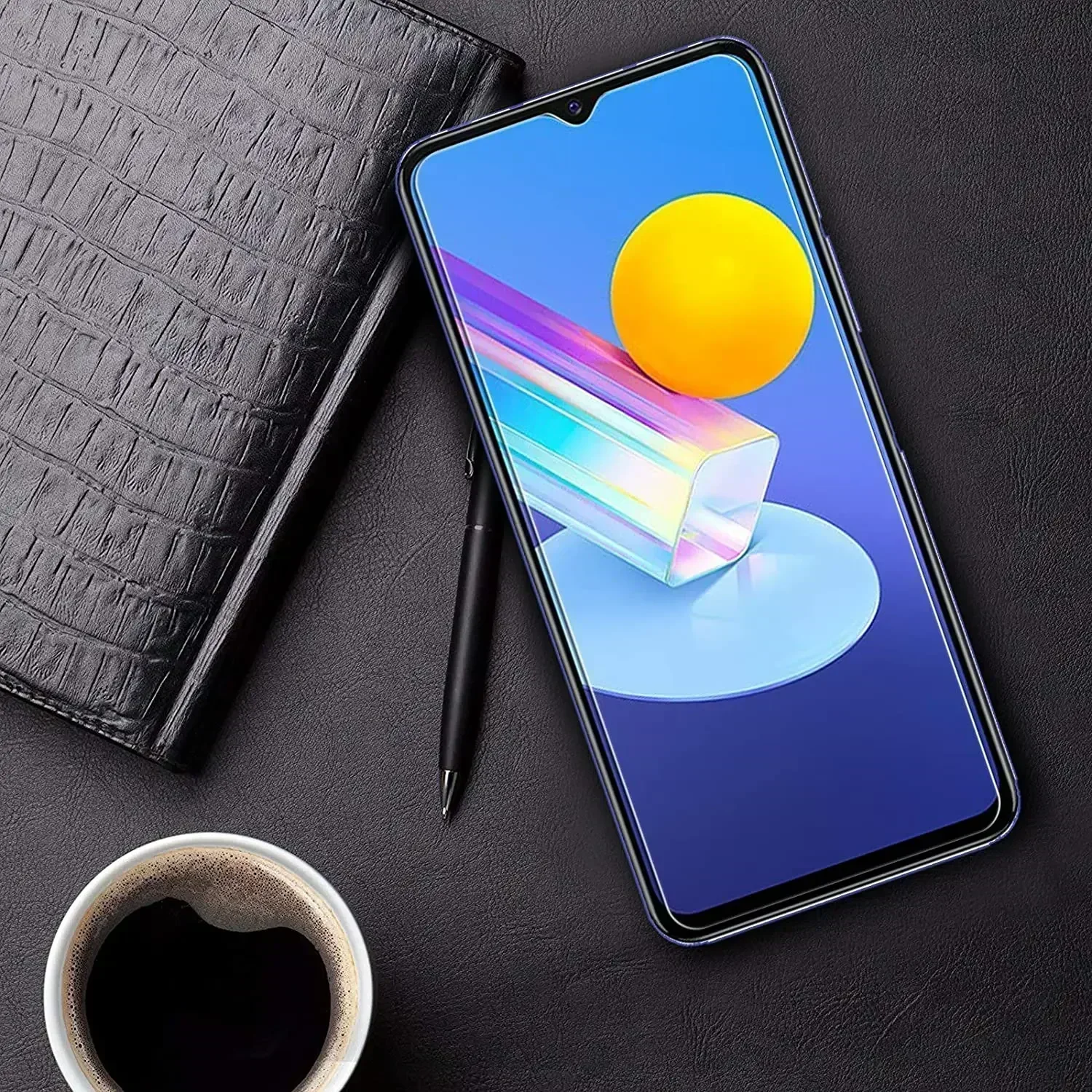 ฟิล์มกระจกนิรภัย2/4ชิ้นสำหรับฟิล์มกระจกป้องกันหน้าจอ Y22s Y22 VIVO