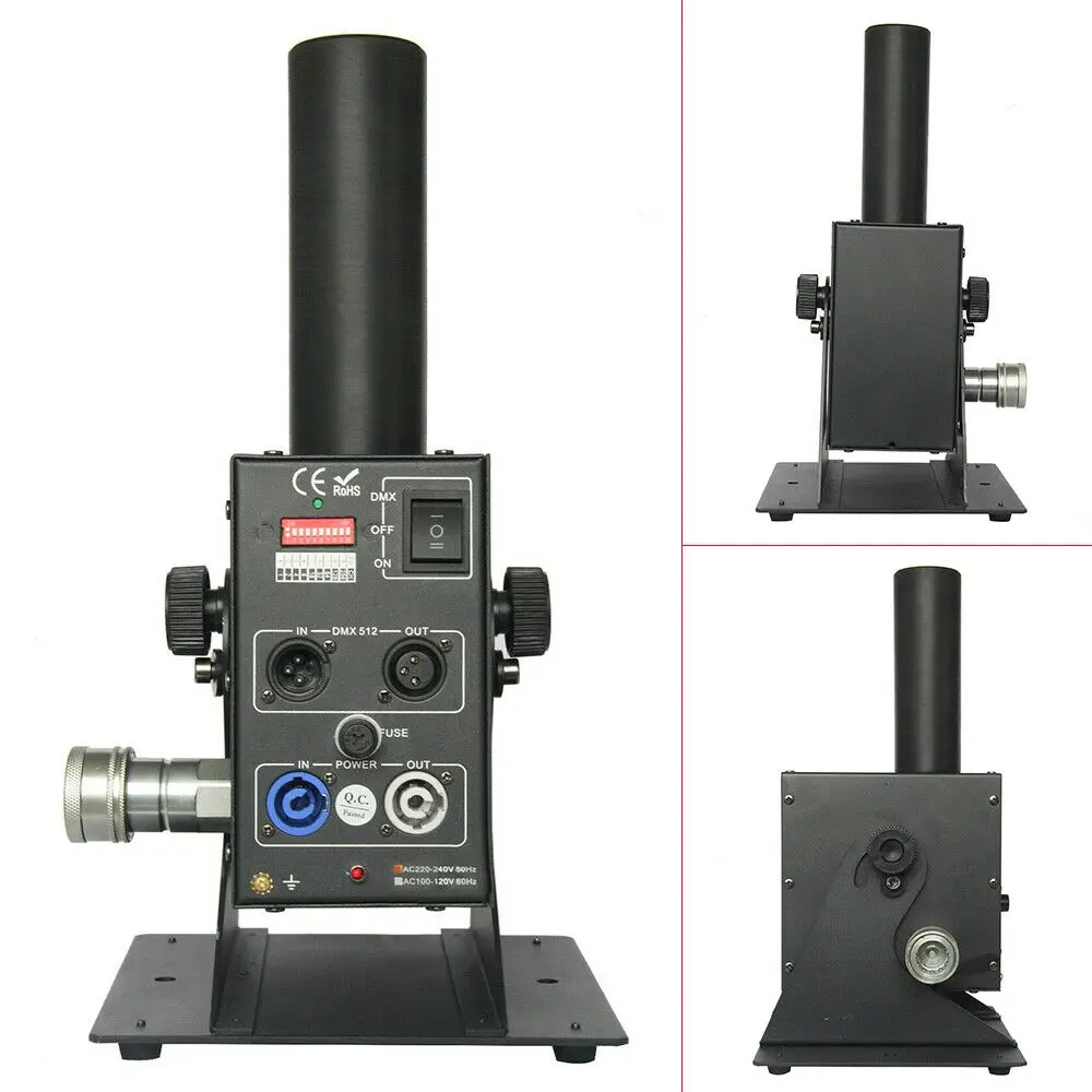 Co2 Cannon Fogger Co2 Jet DMX Air Column Machine Stage DJ Fogger Smoker Effect