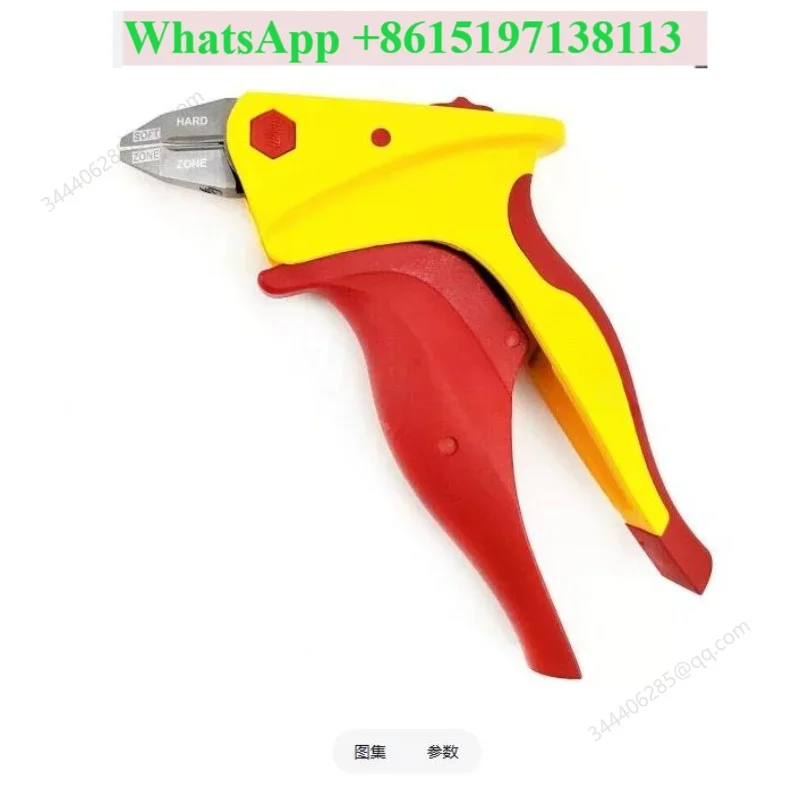 Z12 9 16 Electrical Insulated Oblique Clamp, Innovative Clamp Nozzle Double Cutting Function 30666