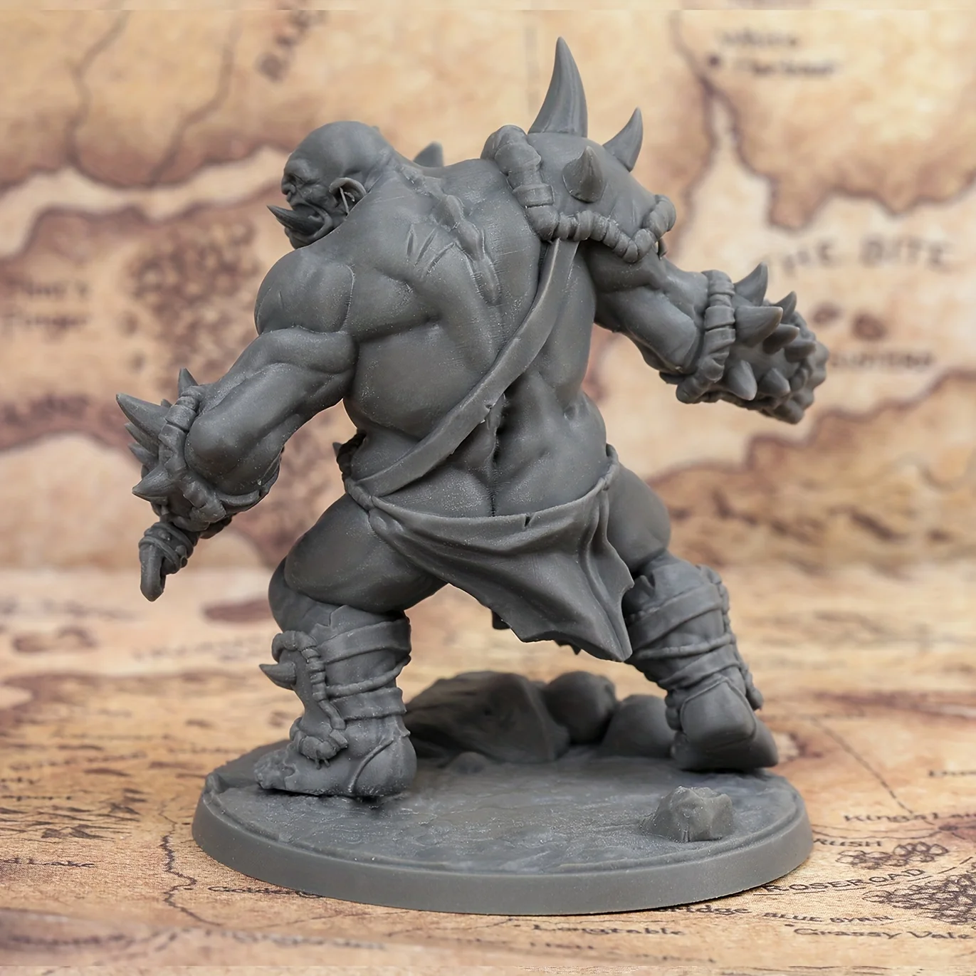 Sci-Fi Orc Squad Miniature Set - Fantasy TTRPG Figures, Collectible Models, Great Gift for Hobbyists & Tabletop Roleplaying view 5