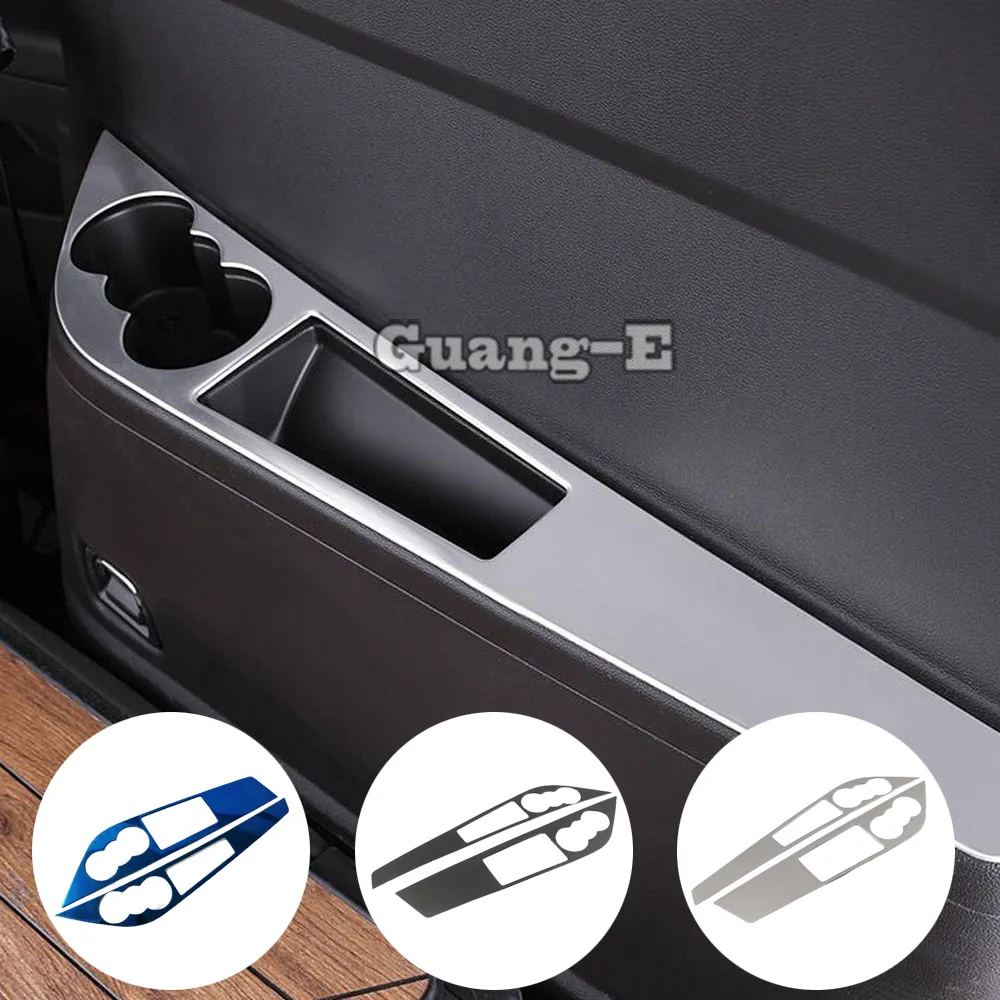 

Car Accessories Rear Stall Paddles Cup Trim Frame Panel Armrest Handrail For VW Volkswagen Teramont Atlas 2017 2018 2019 2020