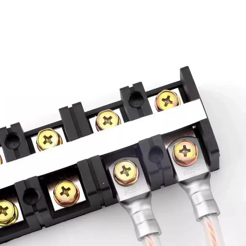 SC Series Wire Nose Terminal SC35/50/70/95 Bare Copper Battery Block Lugs Crimp Cable Connector