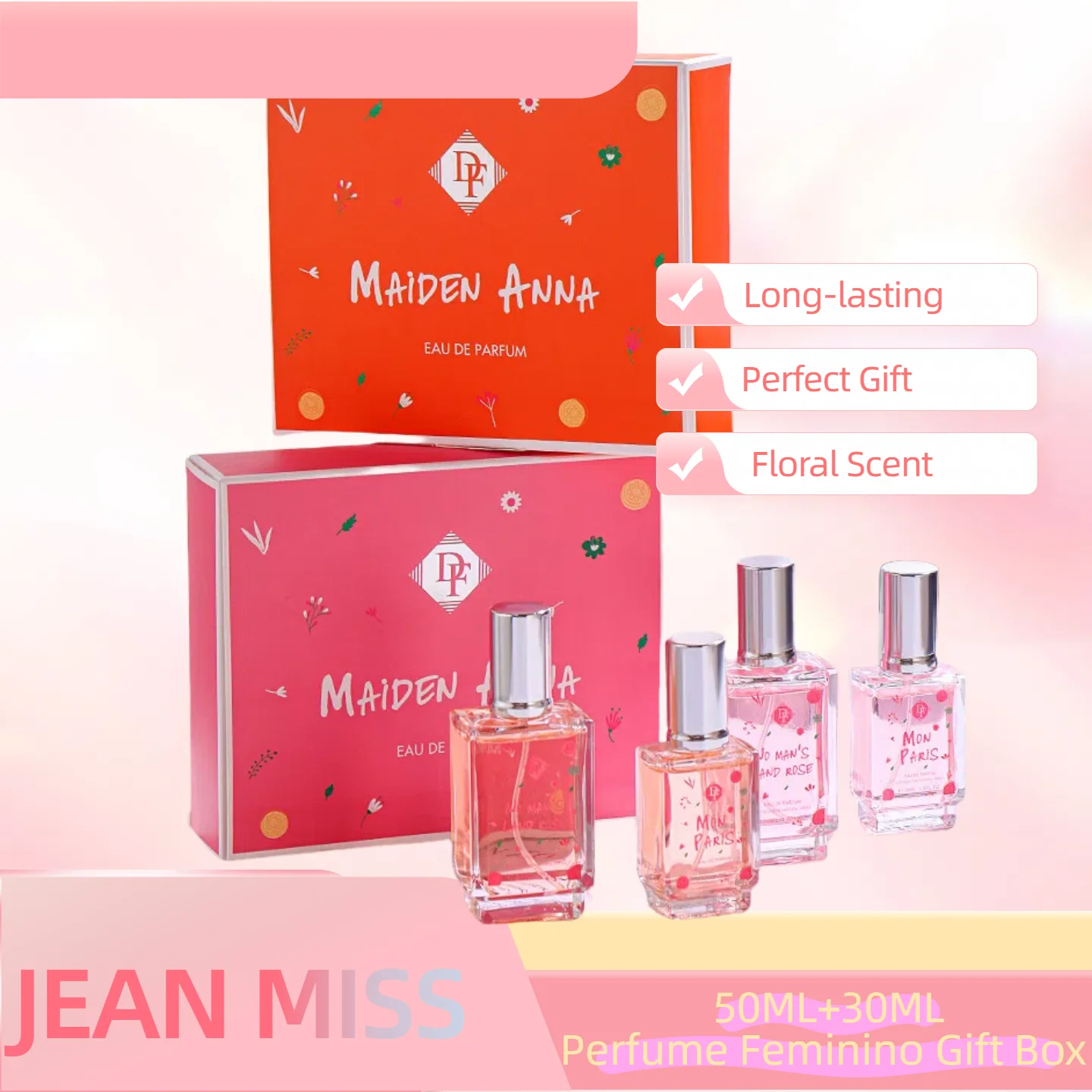 

Original Women Perfume Feminino 80ml Gift Box 2pcs Set Floral Scent Club De Nuit Parfum Pour Femme Pheromone Perfumes De Mujer