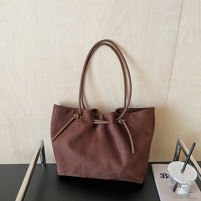 

2025 Autumn Spacious Tote Bag, Vintage Shoulder Purse for Women, Relaxed Underarm Tote, Versatile Casual Crossbody Bag​