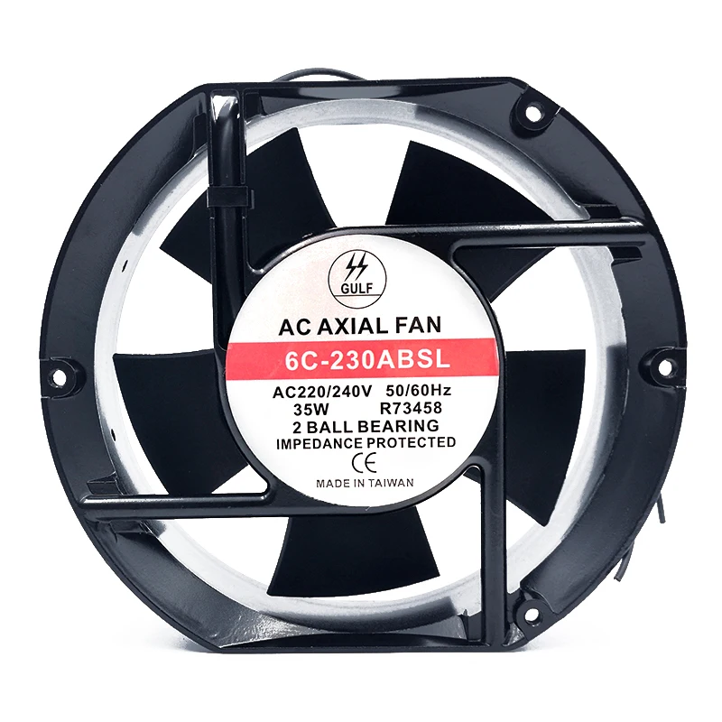 

НОВЫЙ ОРИГИНАЛЬНЫЙ 6C-230ABSL AC220/240 В 50/60 Гц 35 Вт 17251 172*51 мм ОХЛАЖДАЮЩИЙ ВЕНТИЛЯТОР