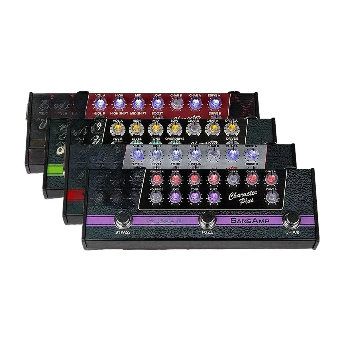 

Classic box head electric guitar single block comprehensive effect device is very practical