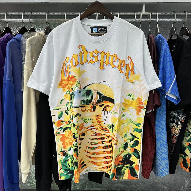 

SAINT OF MICHAEL 1:1 Best Quality American Style Hip Hop Streetwear Tops Loose Oversized Tee Vintage Summer T Shirt For Men