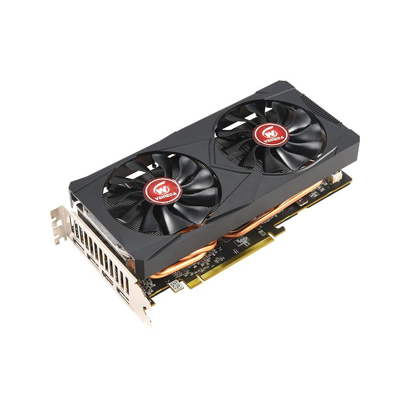 Veineda-placa gráfica rx 5700xt, 8gb, gpu, gddr6, 256bit, 8pin + 6pin, 7nm, dp * 3, hdmi * 1, para desktop