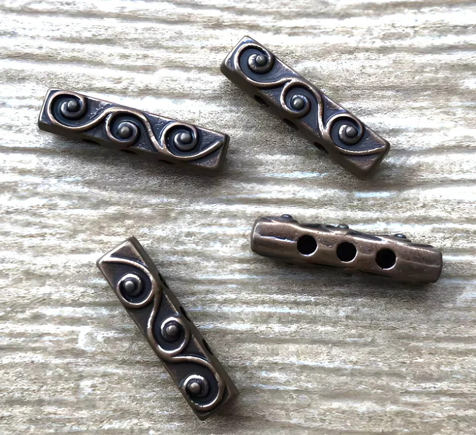 

25pcs 9mm Alloy metal handmade accessories antiqued copper spacer beads HWH2360