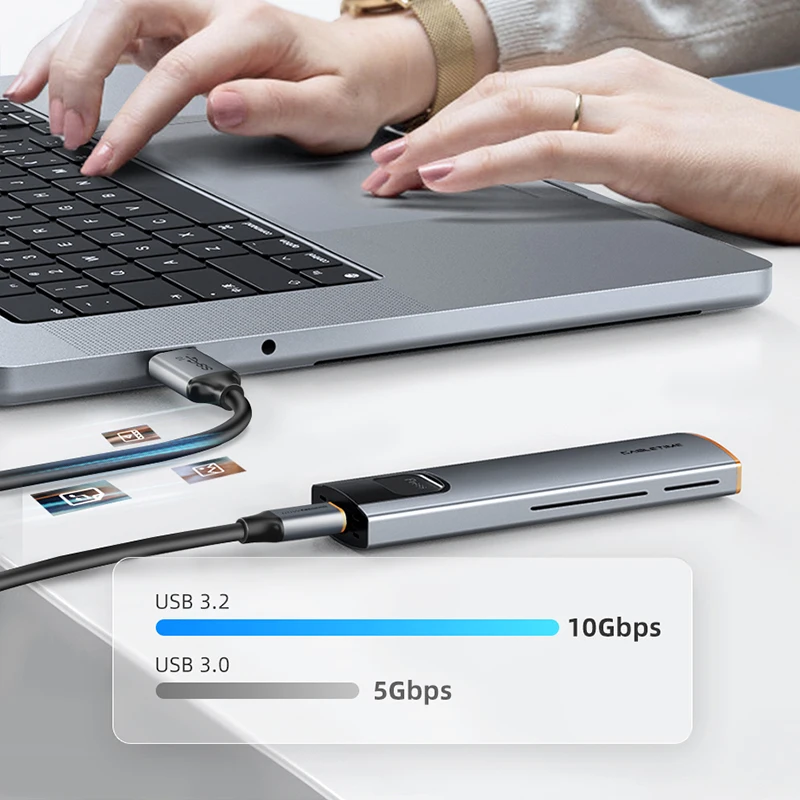 CABLETIME Usb c cable 10Gbps USB Type c fast charging cable Fast Data Transmission QC 3.0 60W Braided Wire for Smart Phone SSD