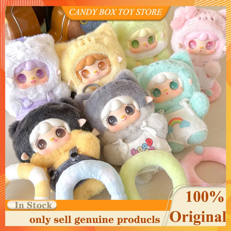 

New Genuine Yooki Meow Meow Summer Party Series Blind Box Cute Dolls Pendant Desktop Ornament Mystery Box Child Birthday Gifts