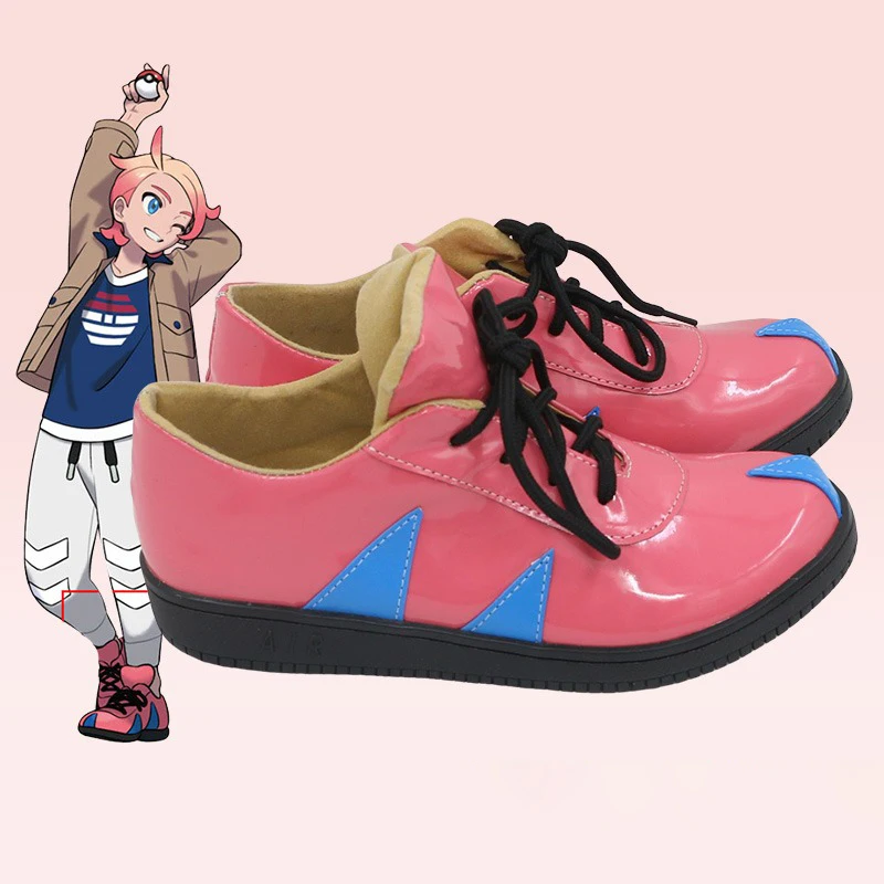 Gaye – chaussures de Cosplay en cuir PU, accessoires Anime, bottes de carnaval d'halloween, accessoires de Cosplay sur mesure