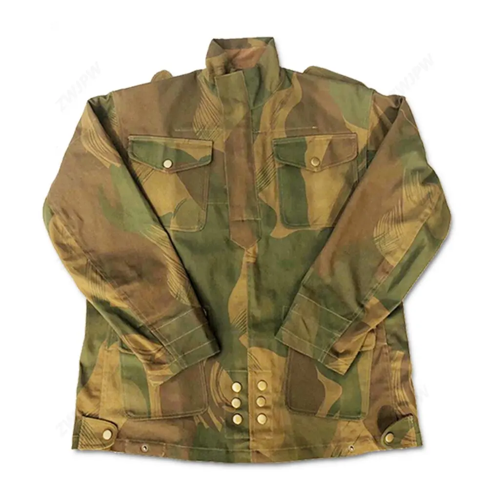 WW2 brytyjski żołnierz armii brytyjski pierwszy wzór spadochroniarzy DENISON CAMO SMOCK