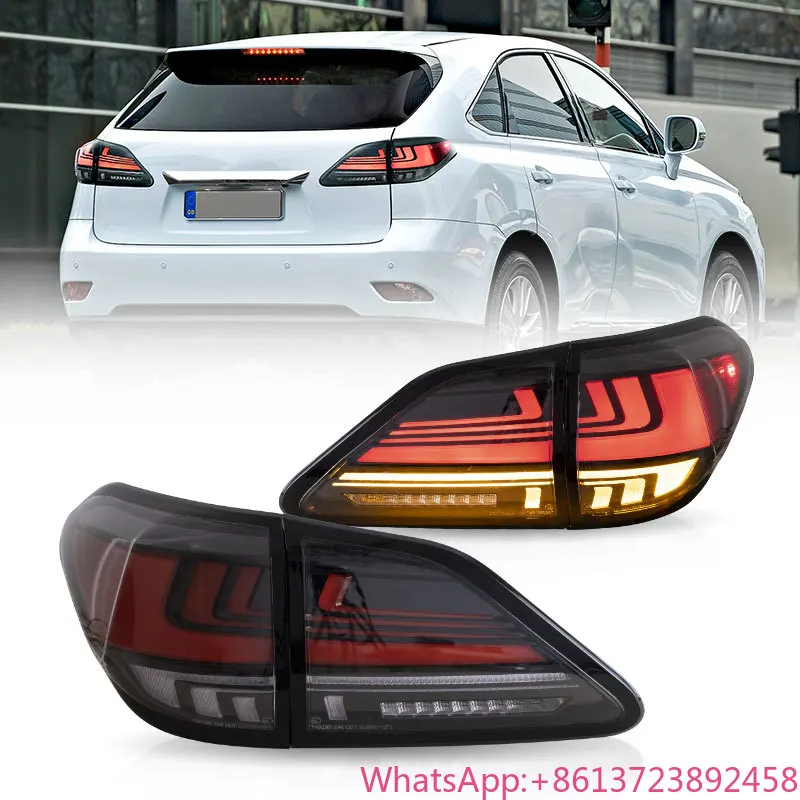 

VLAND Wholesales LED Taillights Assembly 2009-2014 330 350 F Sport 350L 400h 450h 450hL Car Rear Lamp for Lexus RX Tail Lights