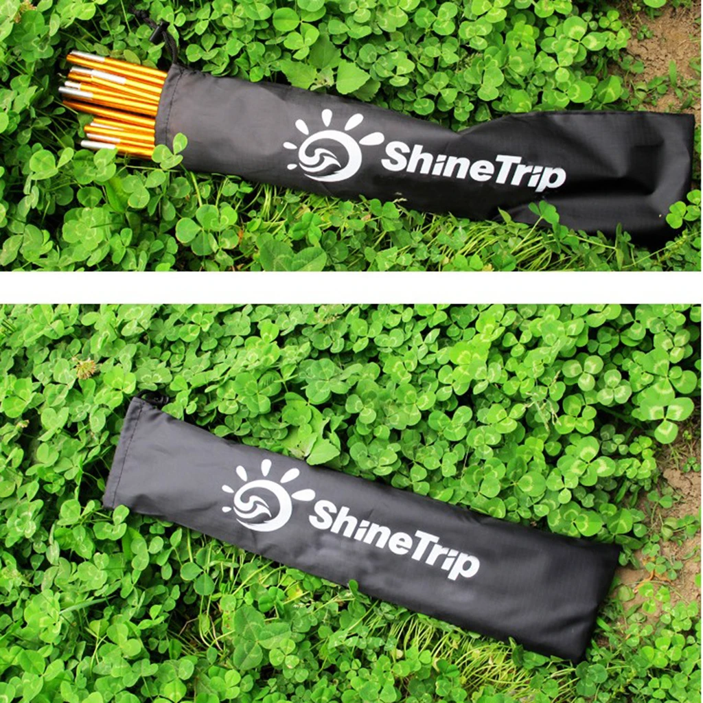 Tent Stakes Storage Bag Portable Travel Camping Hiking Accessories Drawstring Bag Foldable Useful Outdoor Tool