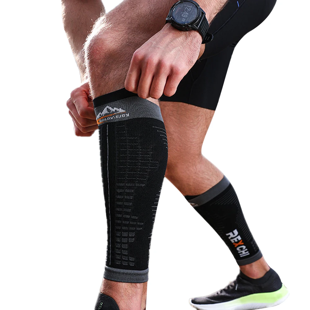 1 Pair Calf Compression Sleeves for Men & Women, Leg Compression Socks Support for Running,Shin Splint,Calf Pain Relief,Swelling