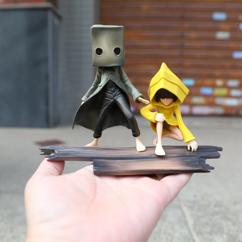 

New Original Little Nightmare 2 Small Six Mono Horror Adventure Scene Model Toy Gift New Original Animation Game Boxed