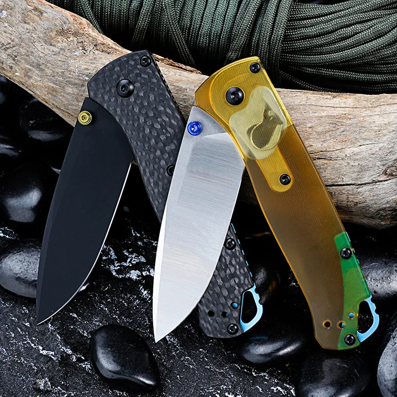 Outdoor folding knife S30V high hardness and corrosion resistance portable camping fishing portable emergency knife