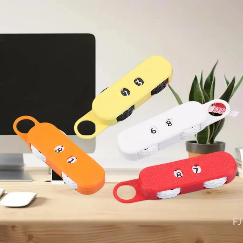 Handy Stitch Tally Counter with Plastic Needles for Crochet and Knitting Crafts