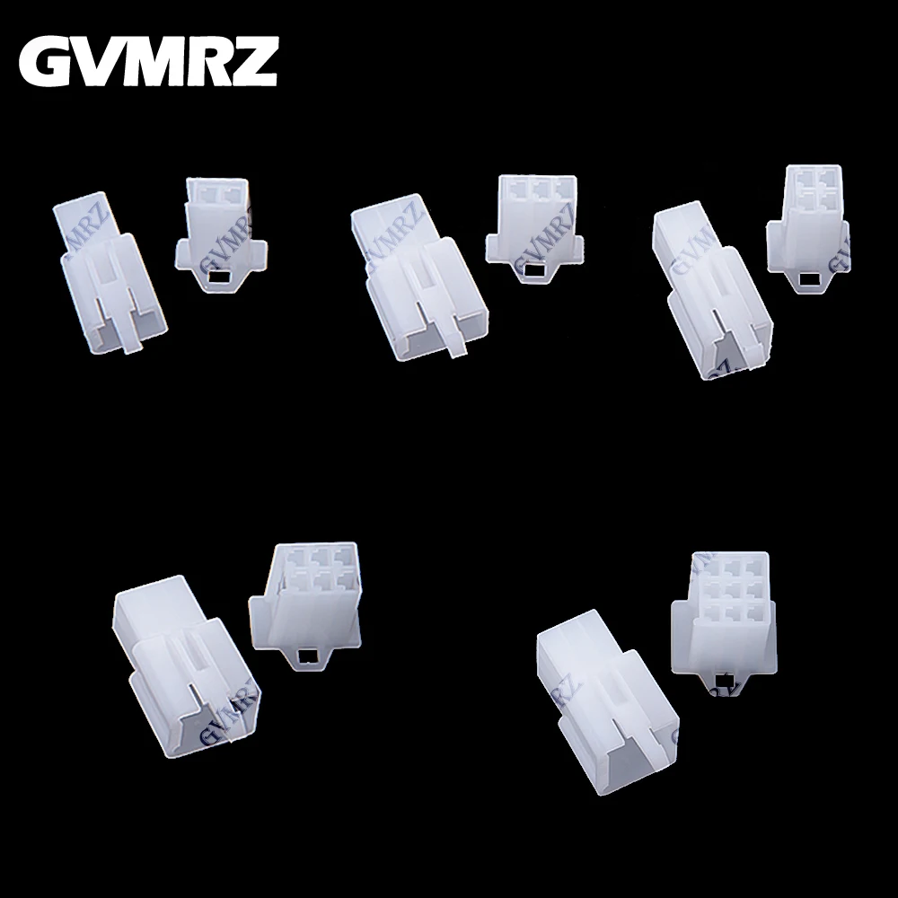 580PCS 2.8mm Motorcycle Electric Vehicle Connector Car Connector Joint kit 2P 3P 4P 6P 9P Male and Female Connector