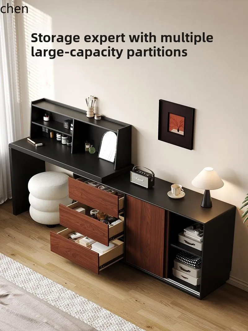 HT dresser chest integrated small apartment bedroom pattern corner storage makeup table