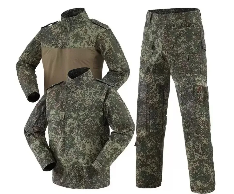 Spring and Autumn Tactical Suit Set AK Frog Suit Three Piece Set Anti Splash Wear-resistant and Sturdy Outdoor Training Suit