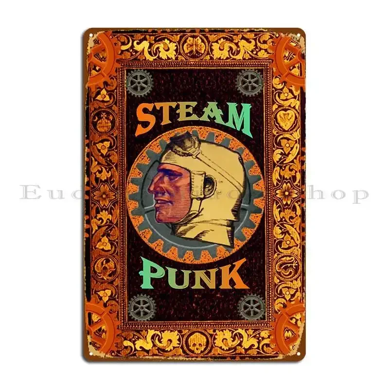 Steampunk Poster Metal Sign Classic Decoration Design Personalized Wall Mural Tin Sign Poster