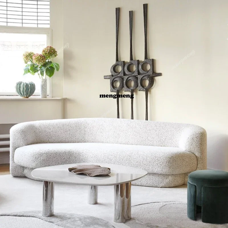 Sofás de Salón E182, Diseño Seguro y Estético, Sofás Vintage de Madera para Salón, Sillón Cama Cloud, Muebles de Salón