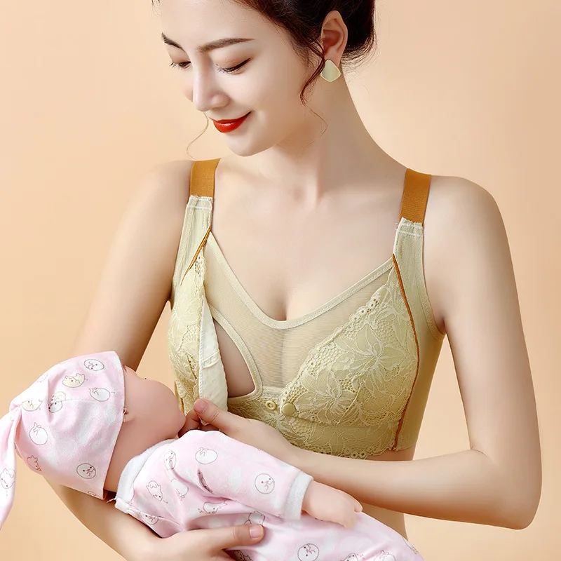 Nursing Underwear, Women Gather To Prevent Sagging, Pregnant Women Special Bra During Pregnancy, Thin Postpartum Feeding