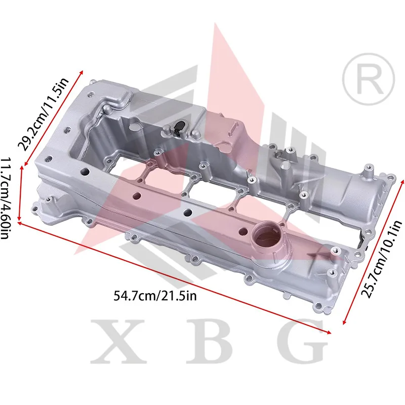 55580751 25203563 Suitable For Malibu Hybrid, Aluminum Alloy Valve Chamber Cover