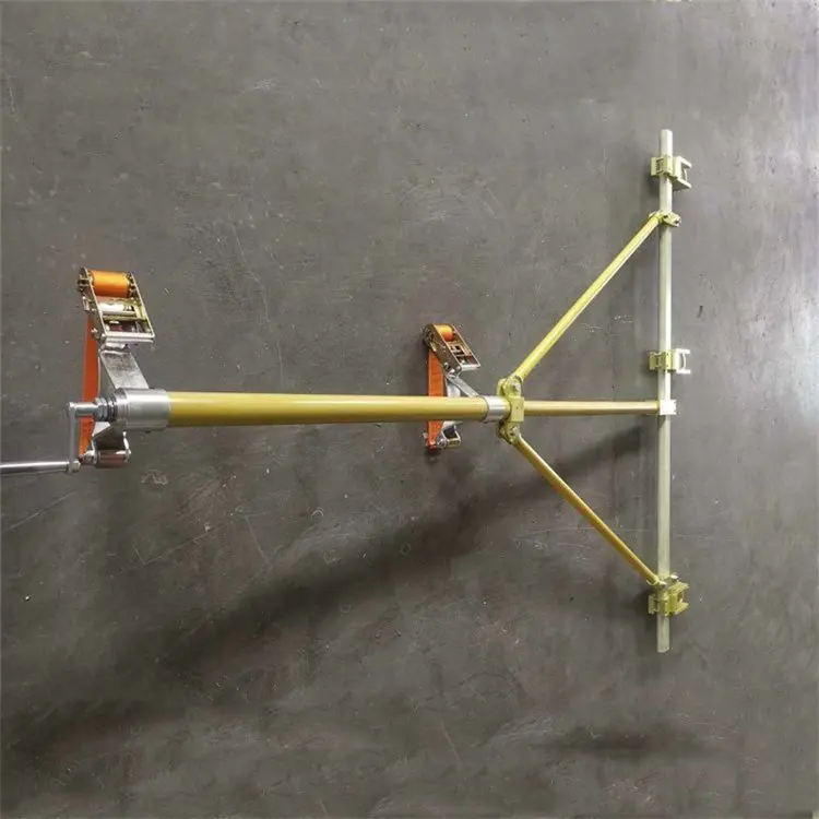 bucket arm cable support frame three-phase wire strut distribution line wire temporary cross arm
