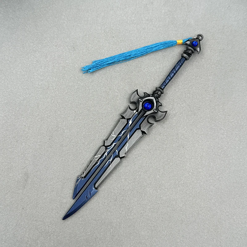 Outlaw Rogue The Dreadblades Thunderfury Blue Skin 20 cm Schwertmodell, Sammlerstück, Geschenk – Detail 12