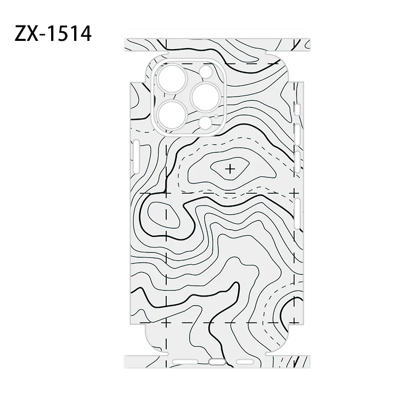 3M Skin Wrap For iPhone 16 Pro Max Sticker 15 14 Plus Back Film 13 12 Mini Protective Decal Side Frame Back Protector