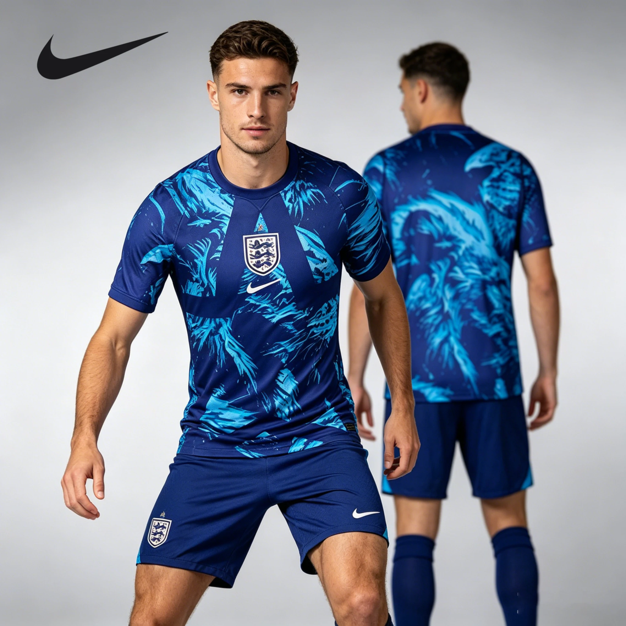 Camisa de Futebol Nike Dri-FIT Unissex Versão Torcedor Goleiro Inglaterra Copa do Mundo 2026 Secagem Rápida Manga Curta IB5295-489