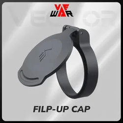 Vector Optics Continental Rifle Scopes Objective Lens Filp-Up Cap 45.5-46.5 Mm/50Mm/56Mm Dia