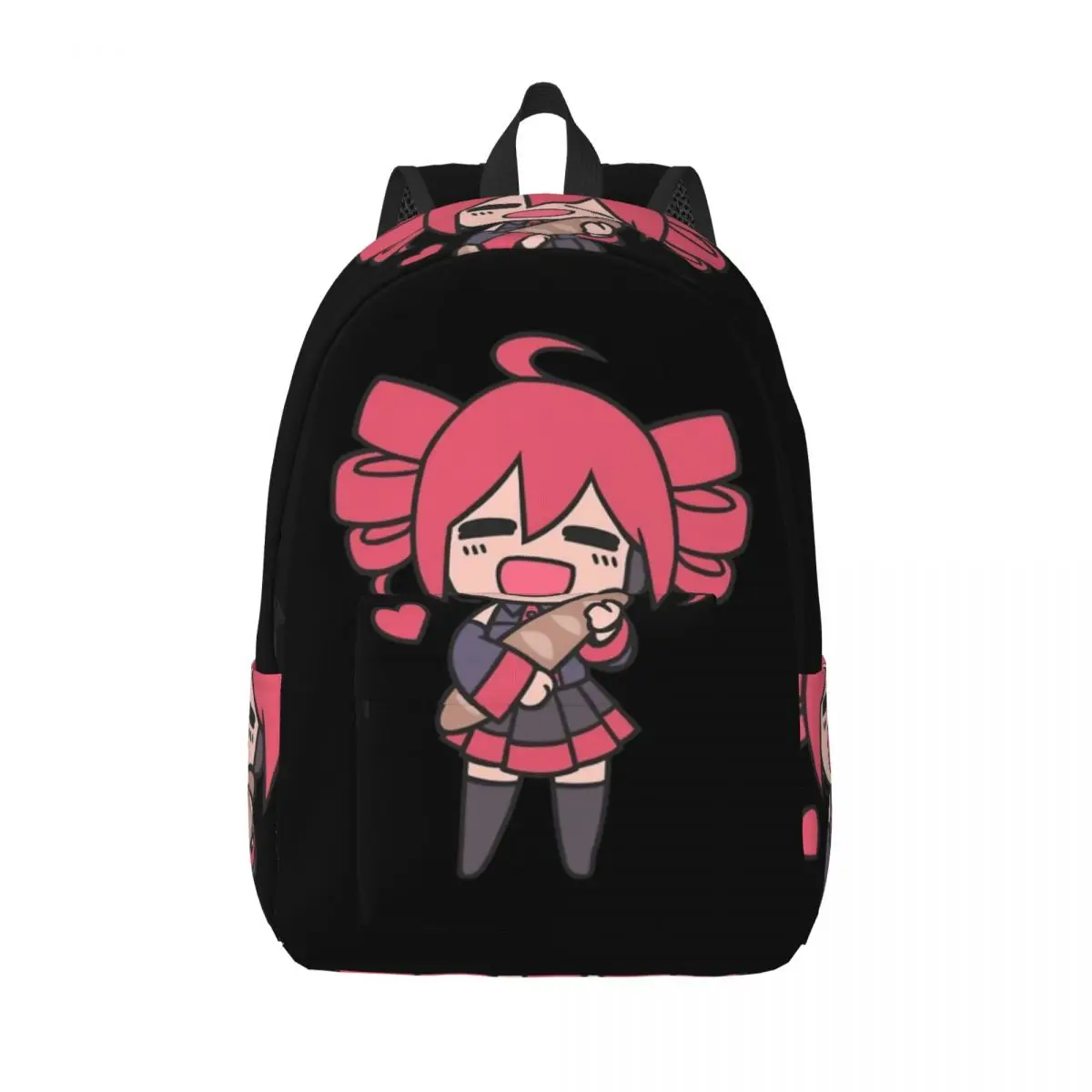 

Kasane Teto Loves Bread Chibi для подростков, школьная сумка для книг, рюкзак для начальной школы, колледжа, путешествий