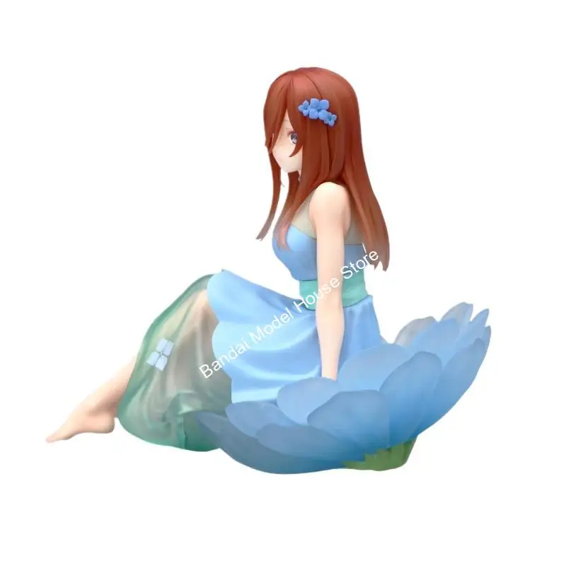 In Stock Genuine FuRyu Gotoubun No Hanayome Nakano Miku Bloo-me Kawaii Anime Figure Garage Kit Anime Cartoon Model Decoration