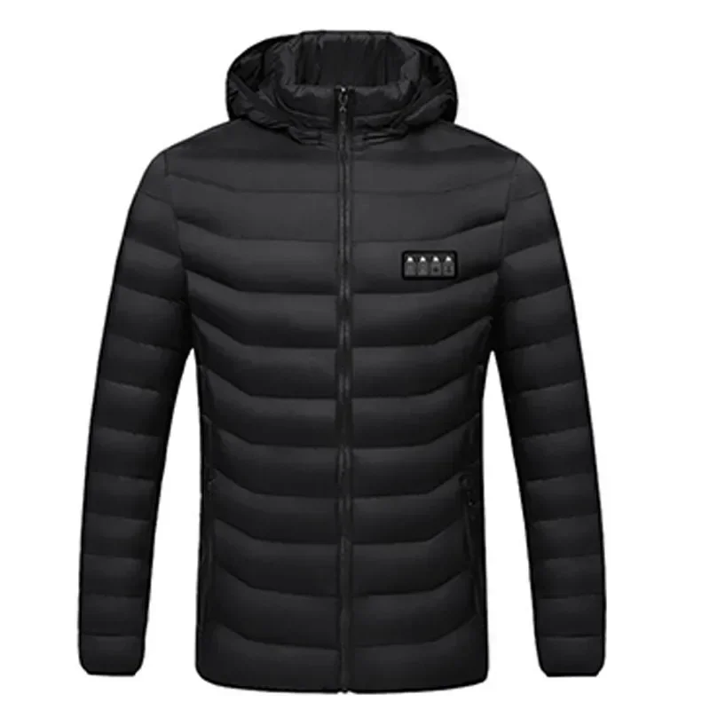 Best Durable 20 Heated Vest Zones Electric Heated Jackets Men Women Sportswear Heated Coat Graphene USB Male Winter Jacket For C