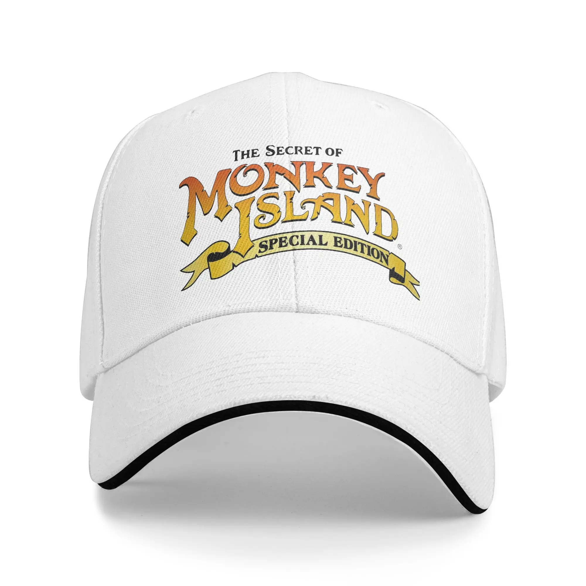 Sombrero unisex con logotipo de The Secret of Monkey Island, gorra de béisbol elegante, sombrero para el sol, regalo para la cabeza de golf