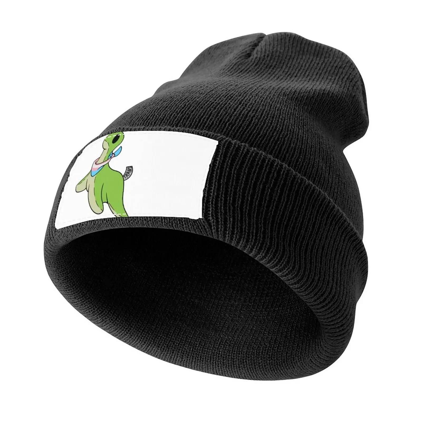 

Transgender pride Nessie Knitted Cap Beach custom Hat Uv Protection Solar Hat Designer Man Women's