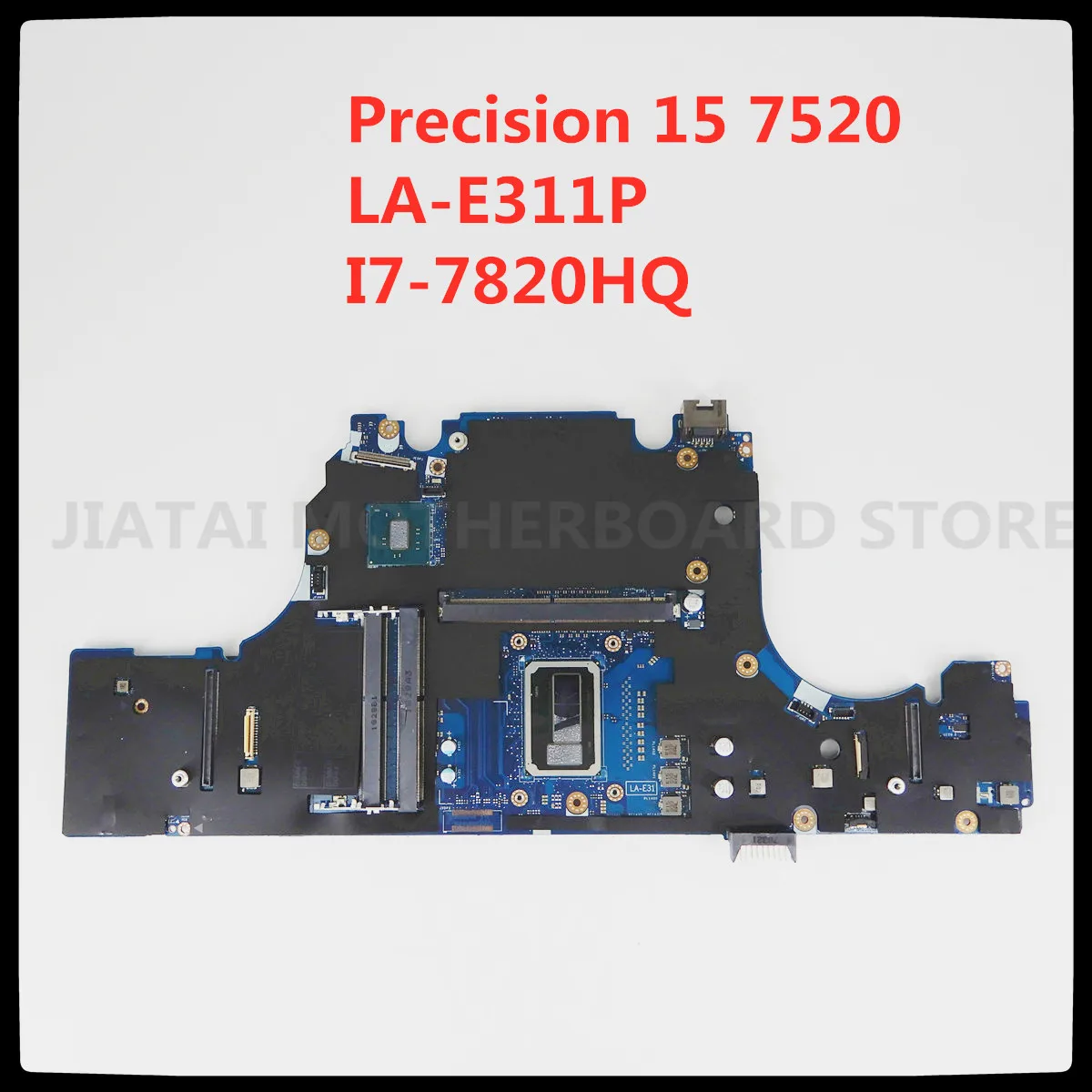 

Для Dell Precision 15 7520 CAP00 LA-E311P материнская плата для ноутбука CN 0WMH3D i7-7820HQ CPU материнская плата 100% протестирована хорошо работает