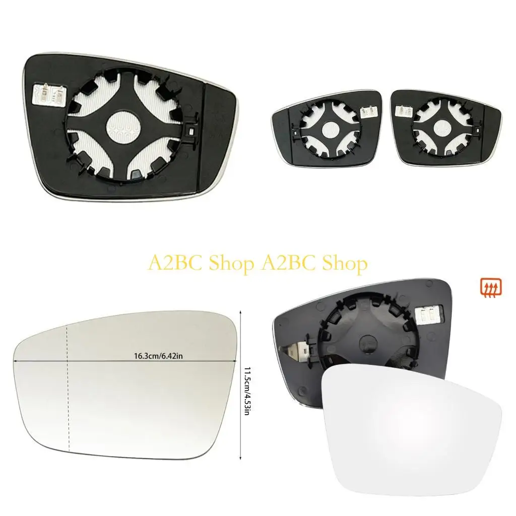 

A2BC Car Side Heated Electric Wide Wing Glass Glass For MK6 B7 US Model