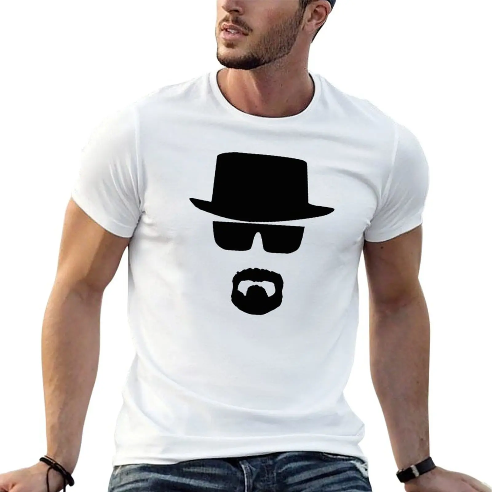 Walter White T-Shirt man t shirts high quality luxury brand t shirt personalised man t shirt heavy cotton T-Shirt