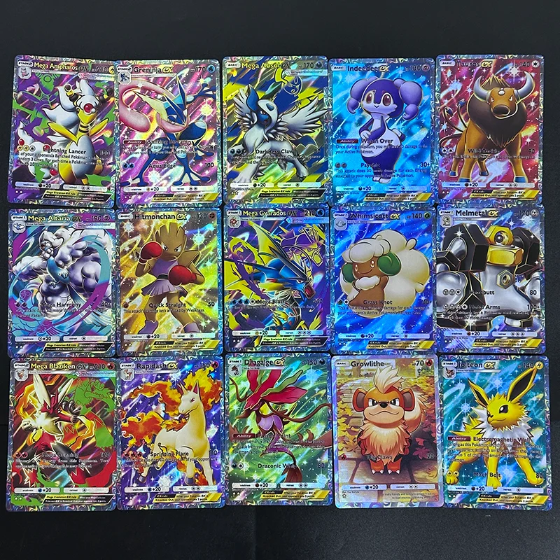 

Коллекционная карта PTCG: Покемон Мега Гирардос, Гренинжа, Гроулит, Джолтеон, Алтария (английская версия, аниме-карта)