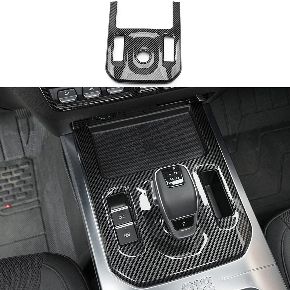 

Car Gear Shift Decorative Frame Interior Modified Stainless Steel Gear Shift Sticker Interior Accessories Fit for BAIC 212 T01